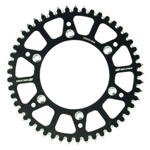 Scar Racing �X�J�[���[�V���O Aluminium Sprocket - 48 teeth Black color BETA �x�[�^ �h���u���X�v���P�b�g�E���A�X�v���P�b�g �쓮�n