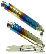 MAVERICK マーヴェリック Mv83【チタングラデーション】汎用サイレンサー 補修・汎用サイレンサー マフラー