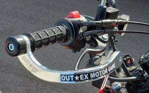 OUTEX �A�E�e�b�N�X �U���z�����o�[�K�[�h ���o�������s�[�X CT125 DAX125 �N���X�J�u �X�[�p�[�J�u HONDA �z���_ ���o�[�K�[�h �n���h�� �^�C�v�F�X�^���_�[�h / �J���[�F�p�[���V���K�[�P�[��