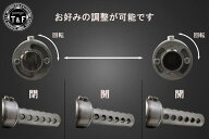 Garage T&F ガレージ 音量調整・開閉式インナーサイレンサー バッフル・インナーサイレンサー マフラー
