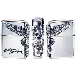 PENGUIN LIGHTER �y���M�����C�^�[ ZIPPO HARLEY-DAVIDSON HDP-�X�^�[�����O�V���o�[ �T�C�h�E�B���O �R�����E���Α�E�o�[�i�[