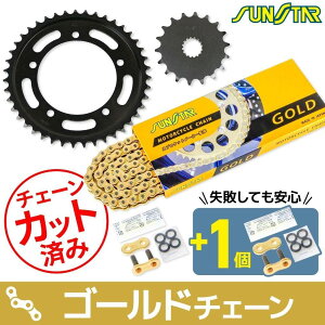 SUNSTAR �T���X�^�[ �`�F�[�����X�v���P�b�g 3�_�Z�b�g GSX1300R �� HAYABUSA SUZUKI �X�Y�L �X�v���P�b�g�E�`�F�[���Z�b�g �쓮�n �`�F�[���J���[�F�S�[���h(�`�F�[���i�ԁFSS530SKC-114GD)