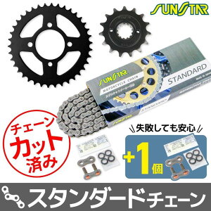 SUNSTAR �T���X�^�[ �`�F�[�����X�v���P�b�g 3�_�Z�b�g ESTRELLA CUSTOM LE RS KAWASAKI �J���T�L �X�v���P�b�g�E�`�F�[���Z�b�g �쓮�n �`�F�[���J���[�F�X�^���_�[�h(�`�F�[���i�ԁFSS520SKC-102NT)