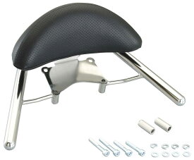 KITACO キタコ タンデムバックレスト PCX125-E：HEV PCX125 PCX125ハイブリッド PCX150 PCX160 HONDA ホンダ バックレスト 外装 カラー：シルバー