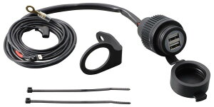 KITACO �L�^�R �yK�ETOUR�zUSB�d���L�b�g XSR125 XSR155 YAMAHA ���}�n USB�d�� �d���n