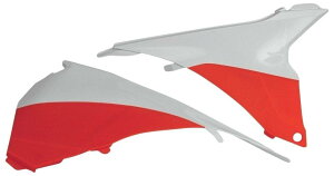 ACERBIS �A�`�F���r�X AIR BOX COVER SX 125 150 250 SX-F 350 450 KTM �G�A�N���[�i�[�J�o�[ �O�� COLOR�F203 - orange/white