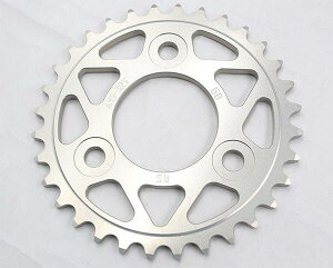 GIGA BIKE FACTORY �M�K�o�C�N�t�@�N�g���[ 415 CNC Billet Alloy Rear Sprocket for Honda RS125 RS 125 HONDA �z���_ �h���u���X�v���P�b�g�E���A�X�v���P�b�g �쓮�n Teeth�F32T