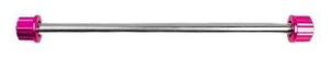 PIRANHA �s���j�A Stainless Steel Front Wheel Axle with CNC Aluminum Caps Special Edition for Grand Filano / FAZZIO - CR RACING GRAND FILANO YAMAHA ���}�n �A�N�X���V���t�g �z�C�[���֘A �����