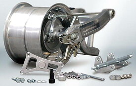GM-MOTO ジーエムモト モンキー用8インチ 5.5Jホイール付ワイドスイングアーム コンプリートキット モンキー HONDA ホンダ スイングアーム 足回り スイングアームタイプ：G2F(スタビ有)＋12cm