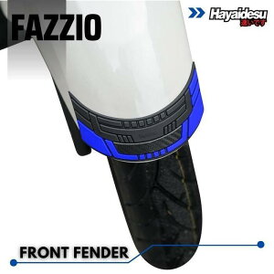 Hayaidesu �n���C�f�X Rubber Front Fender Cover Fazzio YAMAHA ���}�n ���̑��O���I�v�V�����E��C���i �O��
