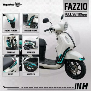 Hayaidesu �n���C�f�X Rubber Full Set Body Protector Cover Fazzio YAMAHA ���}�n ���̑��O���I�v�V�����E��C���i �O��