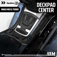 Hayaidesu ハヤイデス ラバー製センターデッキパッドカバー Nmax Neo Turbo YAMAHA ヤマハ フロアボード…