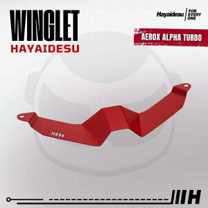 Hayaidesu �n���C�f�X Winglet Aerox Alpha YAMAHA ���}�n �X�|�C���[�E�E�C���O �O��