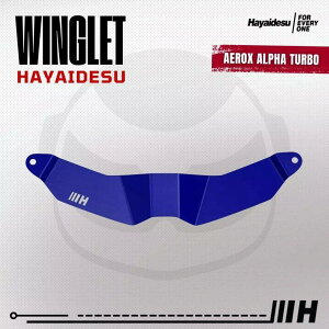 Hayaidesu �n���C�f�X Winglet Aerox Alpha YAMAHA ���}�n �X�|�C���[�E�E�C���O �O��