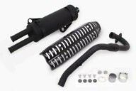 SP武川 SPタケガワ スクランブラーマフラー(ブラック)/モンキー125 2BJ-JB02/8BJ-JB03/8BJ-JB05 モンキー…