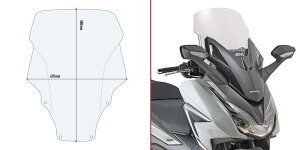 GIVI �W�r D1187ST �X�N���[�� FORZA 125 HONDA �z���_ �O��