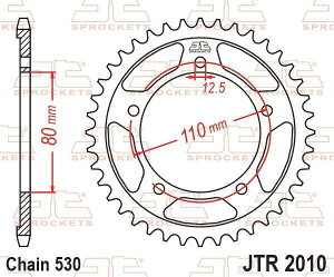 JT SPROCKETS JT�X�v���P�b�g JTR2010 (�X�`�[�����A�X�v���P�b�g) 1200 Daytona 750 DaytonaMK293 Thunderbird 900 Adventurer Super III Legend Deluxe TT Speed Triple Sprint FT Sport Trophy TRIUMPH �g���C�A���t �h���u���X�v���P�b