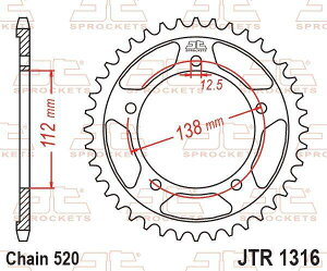 JT SPROCKETS JT�X�v���P�b�g JTR1316 (�X�`�[�����A�X�v���P�b�g) CT700 D ND CTX700 NC700 Integra JD NC750 D-E�CF�CG�CH�CJ�CK�CL J Vultus SD-K S XD-E�CF�CG�CH XD-J�CK�CL HONDA �z���_ �h���u���X�v���P�b�g�E���A�X