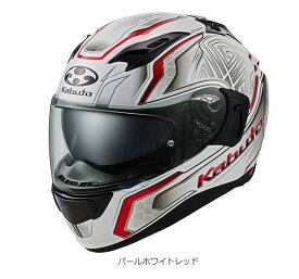 OGK KABUTO オージーケーカブト KAMUI-3 CIRCLE [カムイ・3 サークル パールホワイトレッド] ヘルメット