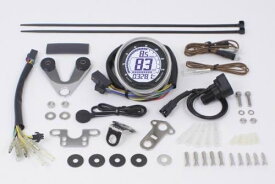 SP武川 SPタケガワ ミディアムLCDスピード＆タコメーター 多機能タコ・スピードデジタルメーター メーター・インジケーター関係 電装系