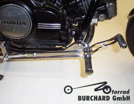 MOTORRAD BURCHARD モトラッド バーチャード Forward Controls Kit 27cm forward TUV V65 Magna VF 1100 C HONDA ホンダ HONDA ホンダ Surface：Black Shiny / Footpeg and Lever Design：Sundance Look milled Levers