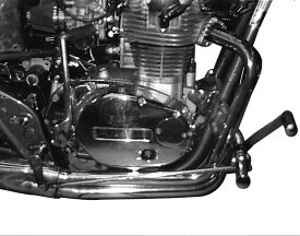 MOTORRAD BURCHARD モトラッド バーチャード Forward Controls Kit 39cm forward TUV XS 650 YAMAHA ヤマハ Surface：Chrome / Footpeg and Lever Design：Sundance Look smooth Levers