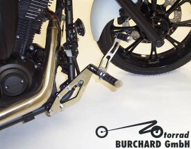 MOTORRAD BURCHARD モトラッド バーチャード Forward Controls Kit 18cm forward TUV XVS 950 A Midnight Star YAMAHA ヤマハ Surface：Black Shiny / Footpeg and Lever Design：Ness Style Look smooth Levers