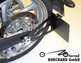 MOTORRAD BURCHARD モトラッド バーチャード サイドナンバーキット(TUV規格) Hammer VICTORY ヴィクトリー Surface：Black Dull / License Plate Size：230mm×200mm Deutschland