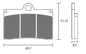 ZCOO �W�N�[ �u���[�L�p�b�h �Z���~�b�N�V���^�[�h APRILIA bimota �r���[�^ CAGIVA �J�W�o DUCATI �h�D�J�e�B HONDA �z���_ YAMAHA ���}�n �u���[�L