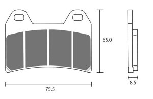 ZCOO �W�N�[ �u���[�L�p�b�h �Z���~�b�N�V���^�[�h APRILIA bimota �r���[�^ BMW DUCATI �h�D�J�e�B HONDA �z���_ KTM MOTOGUZZI ���g�O�b�` MOTO MORINI ���g�E�����[�j MV AGUSTA �A�O�X�^ SUZUKI �X�Y�L YAMAHA ���}