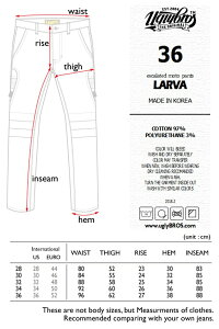 uglyBROS AOuX MOTOPANTS(gpc) LARVA CfBOpc pcE{gX Ap