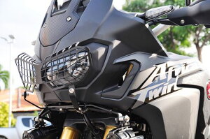 ADV TECH �G�[�f�B�[�u�C �e�b�N Headlamp guard CRF1000L AFRICA TWIN HONDA �z���_ �w�b�h���C�g�K�[�h �O��
