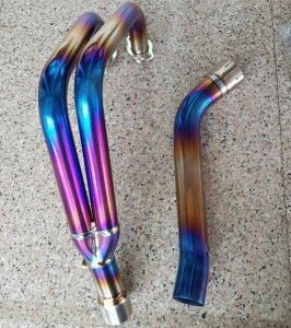 ARASHI AV Exhaust Pipe NINJA400 KAWASAKI JTL GL][XgpCv }t[