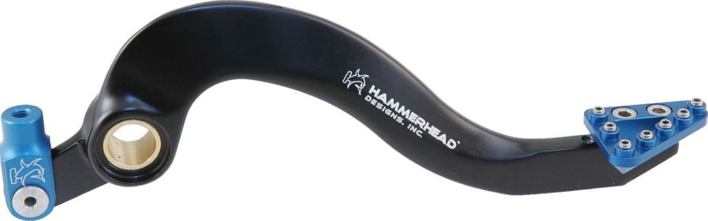 サイズ交換対象外 正規品／ハンマーヘッド YZ450F ブレーキペダル ローテーティングティップ カラー：シルバー HammerHead バイク 