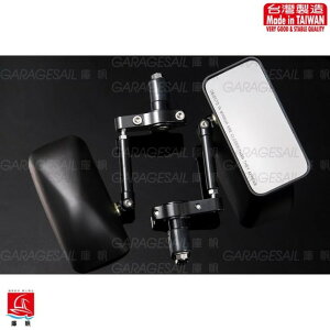 GarageSaiL K[WZC T series Square Unfoldable Bar end Mirror (Long) ~[ nh