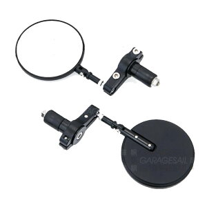GarageSaiL �K���[�W�Z�C�� T series Circle Bar end Mirror �~���[ �n���h��