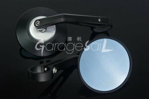 GarageSaiL �K���[�W�Z�C�� C series CNC Double Circle Bar end Mirror �~���[ �n���h��