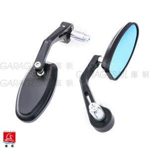 GarageSaiL �K���[�W�Z�C�� C series CNC Oval Bar end Mirror �~���[ �n���h��