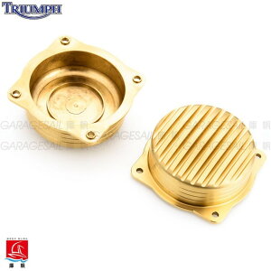 GarageSaiL K[WZC Air-cooled Triumph dedicated FI Top cover Fins type (Brass dome) THRUXTON900 SCRAMBLER T100 BONNEVILLE SE Thruxton TRIUMPH gCAt ̑GWJo[IvVECi GWp[