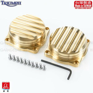 GarageSaiL K[WZC Air-cooled Triumph dedicated FI Top coverFins type (Brass square top) THRUXTON900 SCRAMBLER T100 BONNEVILLE SE Thruxton TRIUMPH gCAt ̑GWJo[IvVECi GWp