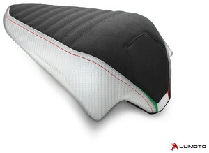 LUIMOTO ���C���g ���A�V�[�g�J�o�[ PANIGALE V2 STREETFIGHTER V4 DUCATI �h�D�J�e�B �V�[�g�J�o�[ �V�[�g�֘A �O�� �J���[�^�f�ށF�X�E�F�[�h �u���b�N�^CF �p�[���^���b�h �X�e�b�`�^ITALIAN FLAG EMBROIDERY