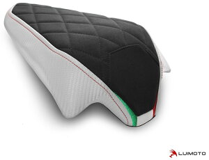 LUIMOTO ���C���g ���A�V�[�g�J�o�[ PANIGALE V2 STREETFIGHTER V4 DUCATI �h�D�J�e�B �V�[�g�J�o�[ �V�[�g�֘A �O�� �J���[�^�f�ށF�X�E�F�[�h �u���b�N�^CF �p�[���^���b�h �X�e�b�`�^ITALIAN FLAG EMB