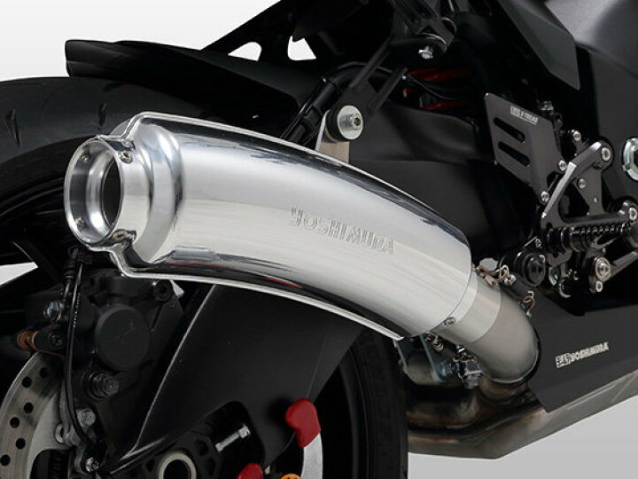 楽天市場】YOSHIMURA ヨシムラ Slip-On B-77 サイクロン 政府認証 