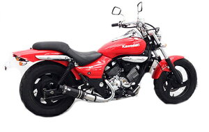 WirusWin ウイルズウィン スリップオンマフラー【前期型】 エリミネーター250V KAWASAKI カワサキ スリップオンマフラー マフラー サイレンサー出口:バレット / サイレンサータイプ:ブラックカ