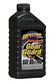 SPECTRO スペクトロ HD ギヤガード トランスミッションオイル 85W-140【1本】 汎用 HARLEY-DAVIDSON ハーレーダビッドソン