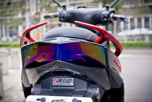 EPIC GsbN Integrated Taillight Protective Cover-Titanium Plated Version Cygnus X NXC-125R YAMAHA }n ̑XN[^[O JE֘A O