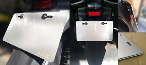 EPIC �G�s�b�N Strengthen license plate �i���o�[�v���[�g�z���_�[ �O��