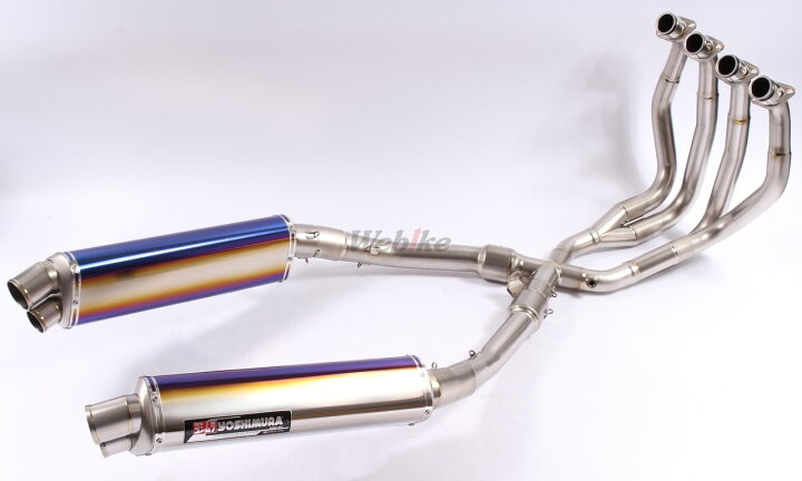 楽天市場】YOSHIMURA ヨシムラ Tri-Ovalチタンサイクロン 2エンド 