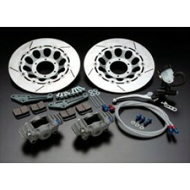 PMC ピーエムシー Φ320ディスクローター＆CP2696ブレーキキット Z1 900SUPER4 Z2 750RS/Z750FOUR 750SS マッハIV H2 KAWASAKI カワサキ ブレーキディスクローター ブレーキ インナーローターのカラー：シルバー / キャリパーサポートカラー：シルバー