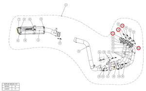 AKRAPOVIC AN|rb` yyAp[czP-72 inner sleeve SS CB1000R CBR600RR HONDA z_ }t[tW }t[